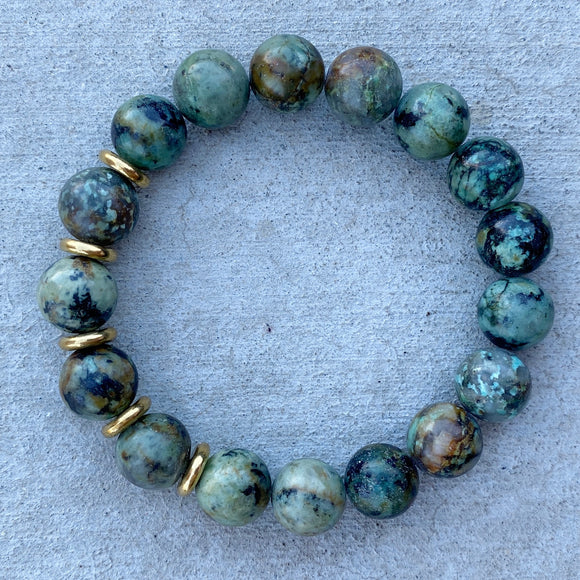 Single - African Turquoise